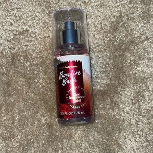 Mini bonfire bash bath and body works body spray